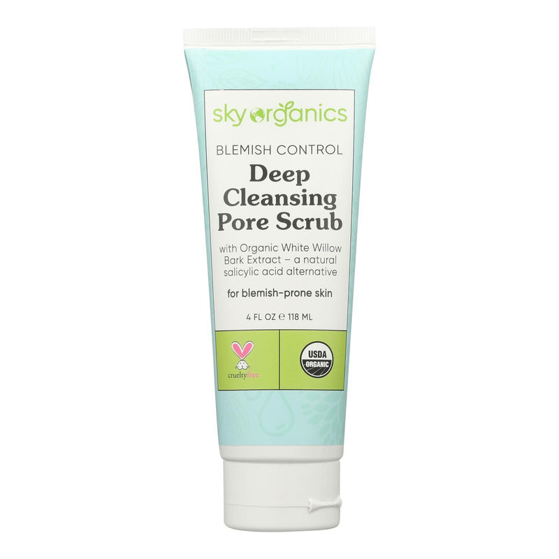 Sky Organics - Blemish Control Pore Scrub - 1 Each-4 Fz - Orca Market