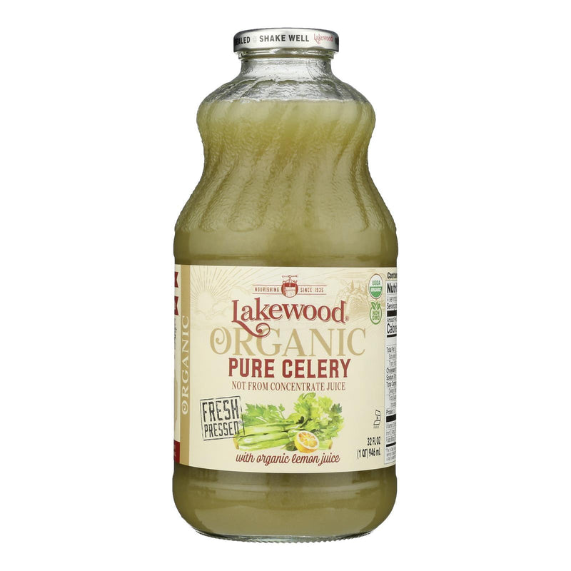 Lakewood - Juice Pure Celery - Case Of 6-32 Fz - Orca Market