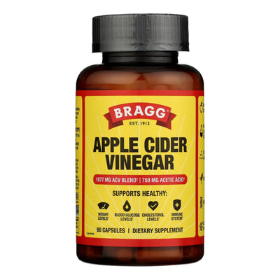 Bragg - Supp Apple Cider Vinegar - 1 Each-90 Cap - Orca Market