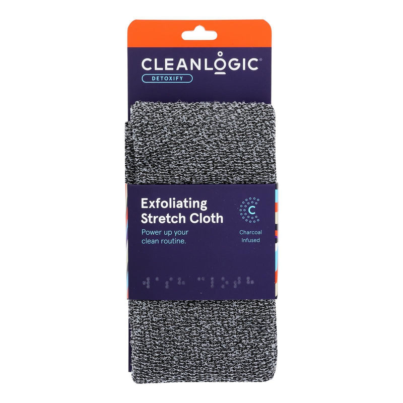 Cleanlogic - Wash Cloth Detox Char Strtch - 1 Each-1 Ct - Orca Market