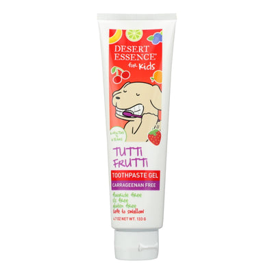 Desert Essence - Toothpaste Kids Tutti Frutti - 1 Each-4.7 Oz - Orca Market