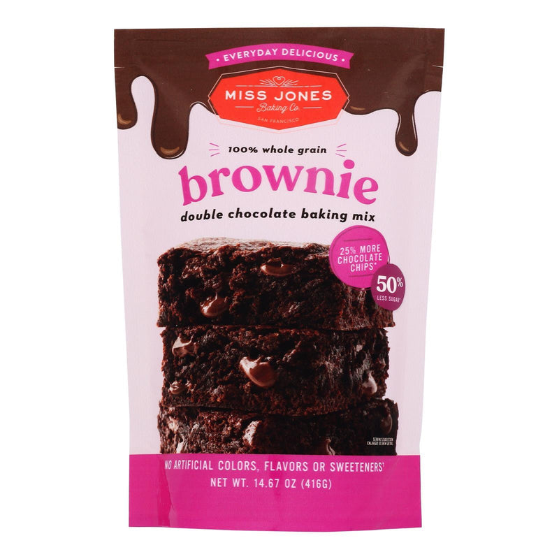 Miss Jones Baking Co - Every Day Delicious Chocolate Browne - Case Of 6-14.67 Oz - Orca Market