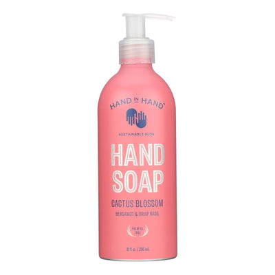 Hand In Hand - Liquid Hand Soap Cactus Blossom - Case Of 3-10 Oz - Orca Market