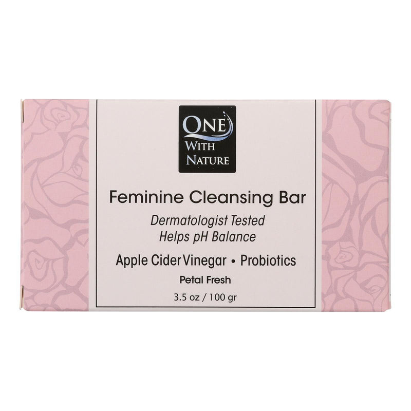 One With Nature - Soap Feminine Petal Fresh - Case Of 3-3.5 Oz - Orca Market