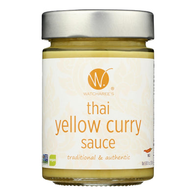 Watcharee's - Sauce Thai Yellow Curry - Case Of 6-9.8 Fz - Orca Market