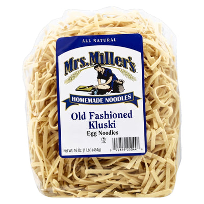 Mrs. Miller's Homemade Noodles Old Fashioned Kluski Egg Noodles - Case Of 6 - 16 Oz - Orca Market