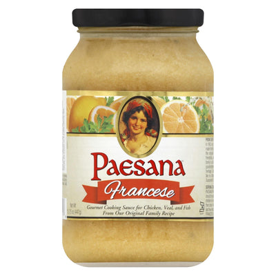 Paesana Cooking Sauce - Francese - Case Of 6 - 15.75 Oz. - Orca Market