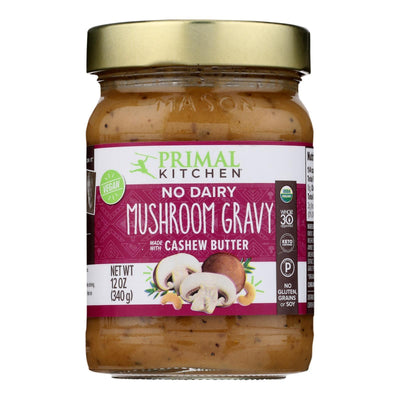 Primal Kitchen - Gravy Mushroom Cashew Butter - Case Of 6-12 Oz - Orca Market