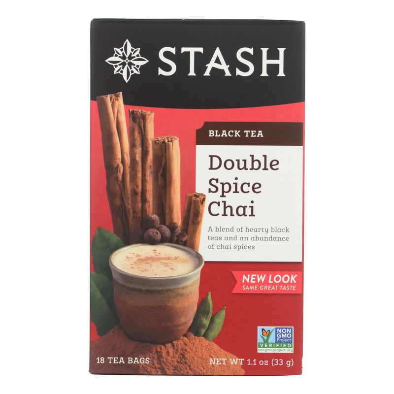 Stash Tea - Tea Black Dble Spice Chai - Case Of 6 - 18 Bag - Orca Market