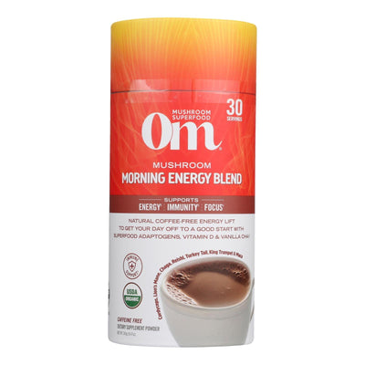 Om - Mushroom Morning Energy Blend - 1 Each-8.47 Oz - Orca Market