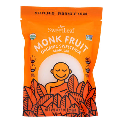 Sweet Leaf - Sweetner Monk Fruit Granualr 240g - 1 Each-8.47 Oz - Orca Market