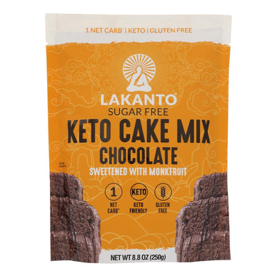 Lakanto - Cake Mix Keto Chocolate - Case Of 8-8.8 Oz - Orca Market