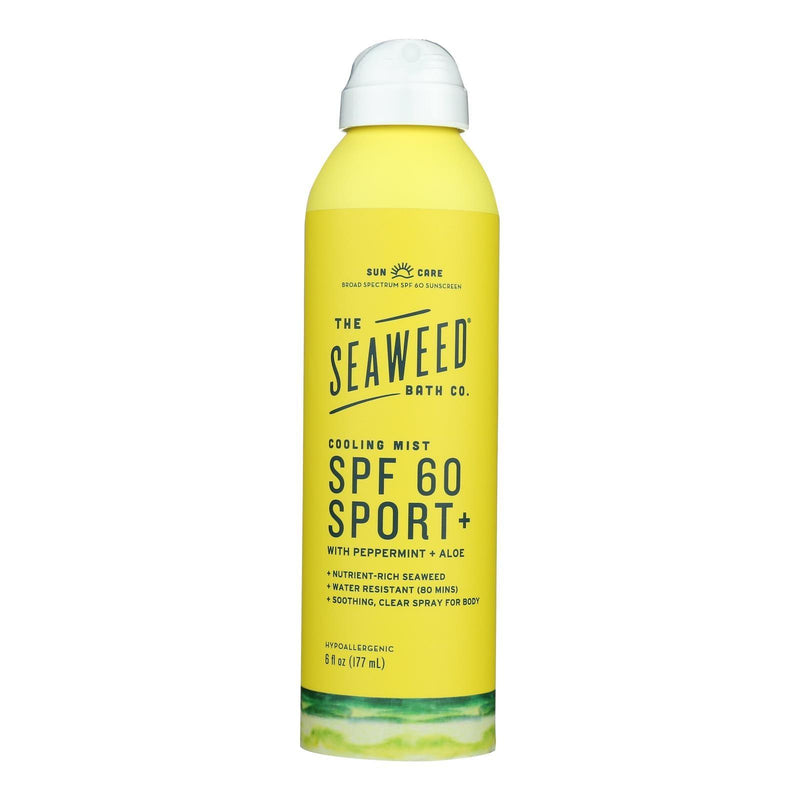 The Seaweed Bath Co - Cooling Mist Sport SPF 60 - 1 Each-6 Fz - Orca Market