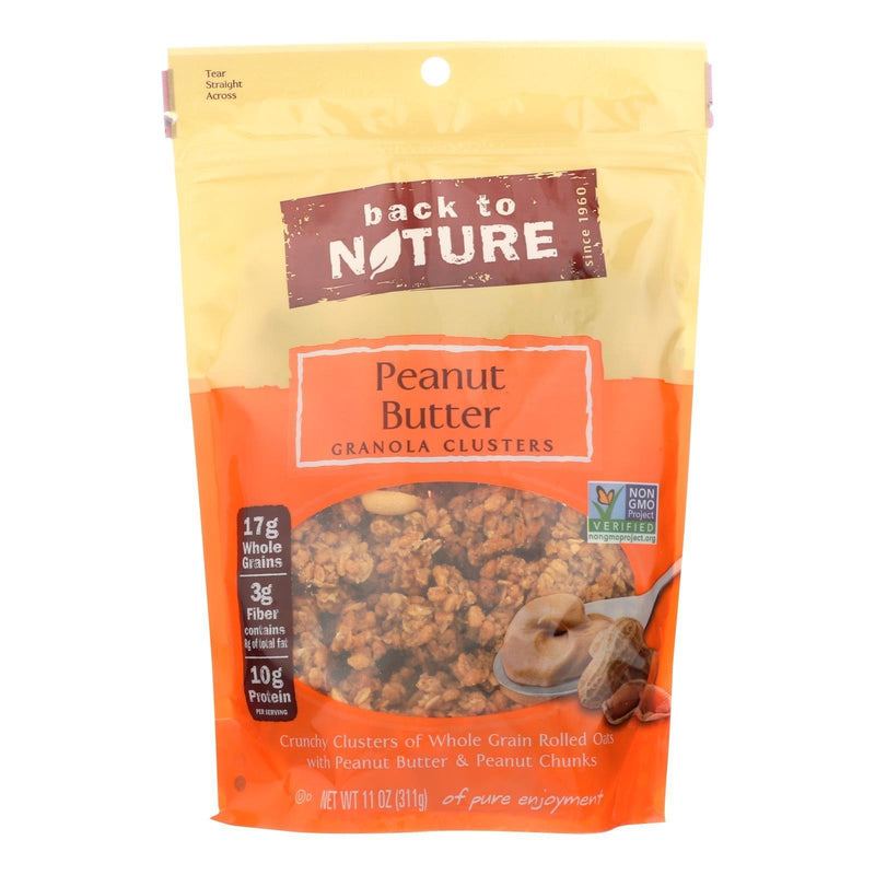 Back To Nature Granola - Peanut Butter - Case Of 6 - 11 Oz. - Orca Market