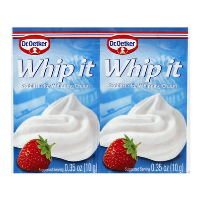 Dr. Oetker Organics Whip It - 2 Count - .35 Oz - Case Of 30 - Orca Market