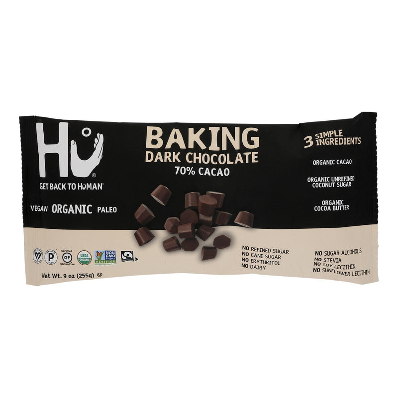 Hu - Dark Chocolate Bking 70%ccao - Case Of 6-9 Oz - Orca Market