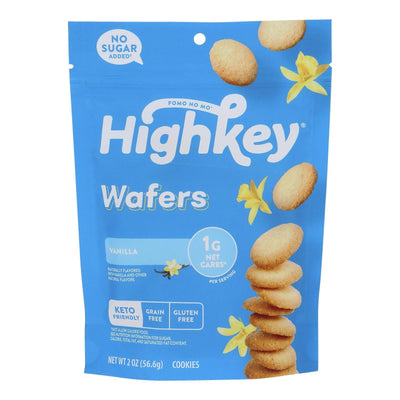 High Key - Cookie Wafer Vanilla Keto - Case Of 6-2 Oz - Orca Market