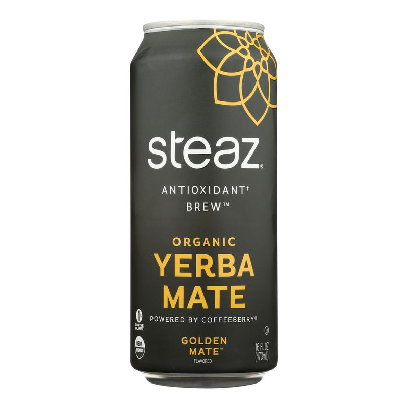 Steaz - Yerba Mate Gold Mate - Case Of 12-16 Fz - Orca Market