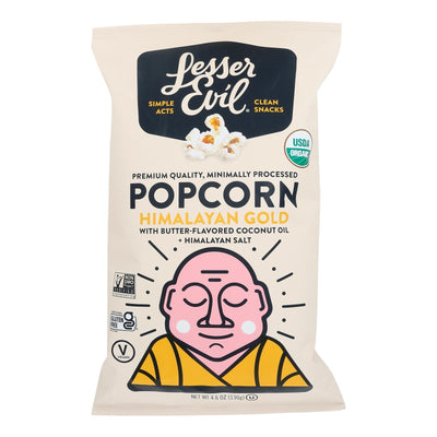 Lesser Evil - Popcorn Himlyn Gold - Case Of 12-4.6 Oz - Orca Market