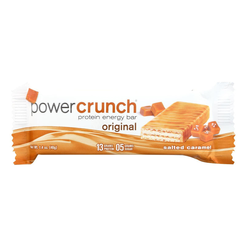 Power Crunch Bar - Original - Salted Caramel - 1.4 Oz - Case Of 12 - Orca Market