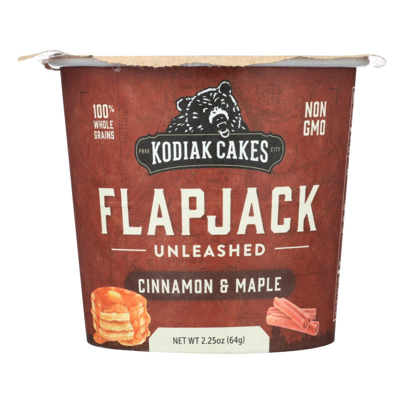 Kodiak Cakes - Flapjack On The Go - Cinnamon Maple - Case Of 12 - 2.25 Oz - Orca Market