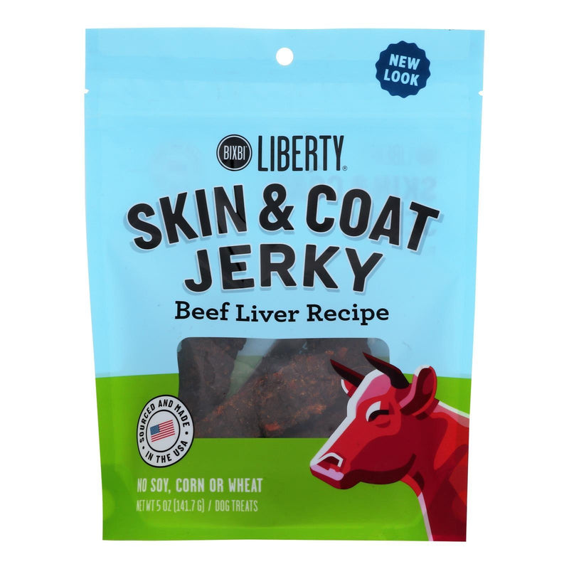 Bixbi - Jerky Skin & Coat Bf Livr - Case Of 6-5 Oz - Orca Market