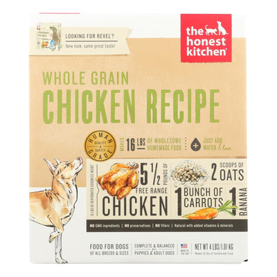 The Honest Kitchen Revel - Whole Grain Chicken Dog Food - 4 Lb. - Orca Market