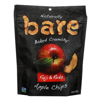 Bare Fruit Apple Chips - Fuji & Reds - Case Of 12 - 3.4 Oz - Orca Market