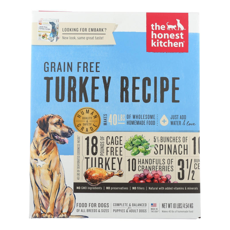 The Honest Kitchen Embark - Grain Free Turkey Dog Food - 10 Lb. - Orca Market