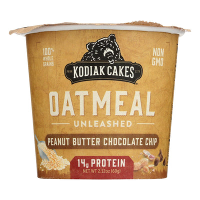 Kodiak Cakes Peanut Butter Chocolate Chip Oatmeal - Case Of 12 - 2.12 Oz - Orca Market