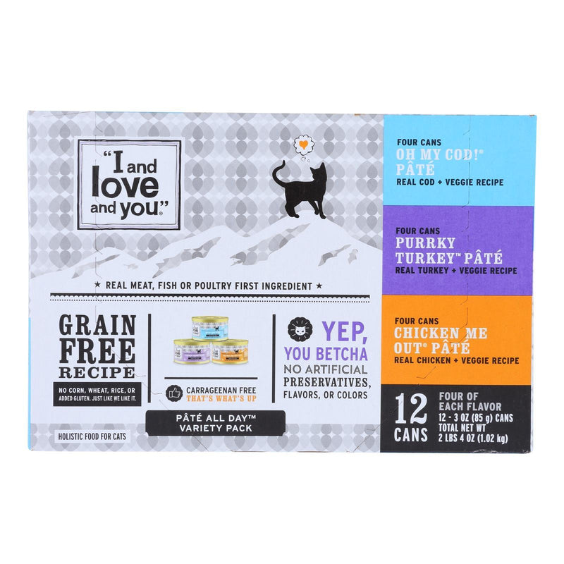 I And Love And You Holistic Food For Cats - Case Of 4 - 12/3 Oz - Orca Market