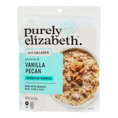 Purely Elizabeth - Oat Pouch Clgn Vanilla Pecan - Case Of 6-8 Oz - Orca Market