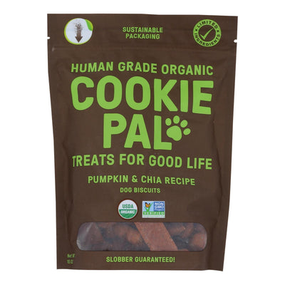 Cookie Pal - Dog Treat Pumpkin Chia - Case Of 4-10 Oz - Orca Market