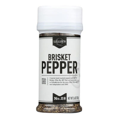 Lillies Q - Rub Brisket Pepper - Case Of 6-3.6 Oz - Orca Market