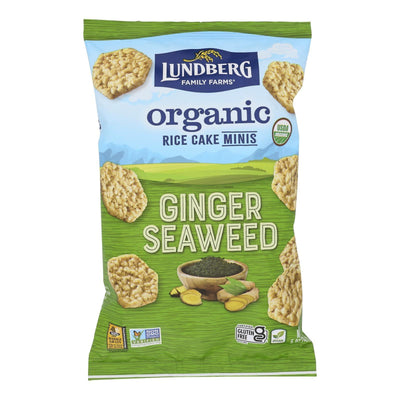 Lundberg Family Farms - Rice Ck Mini Ginger Swd - Case Of 6-5 Oz - Orca Market