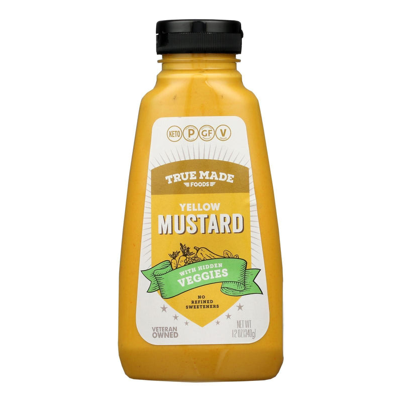 True Made Foods - Mustard Yellow Hiddn Veg - Case Of 6-12 Oz - Orca Market