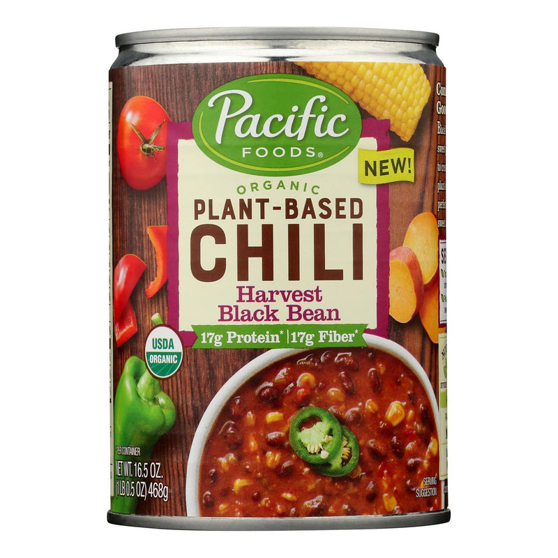 Pacific Foods - Chili Harvest Black Bean - Case Of 12-16.5 Oz - Orca Market