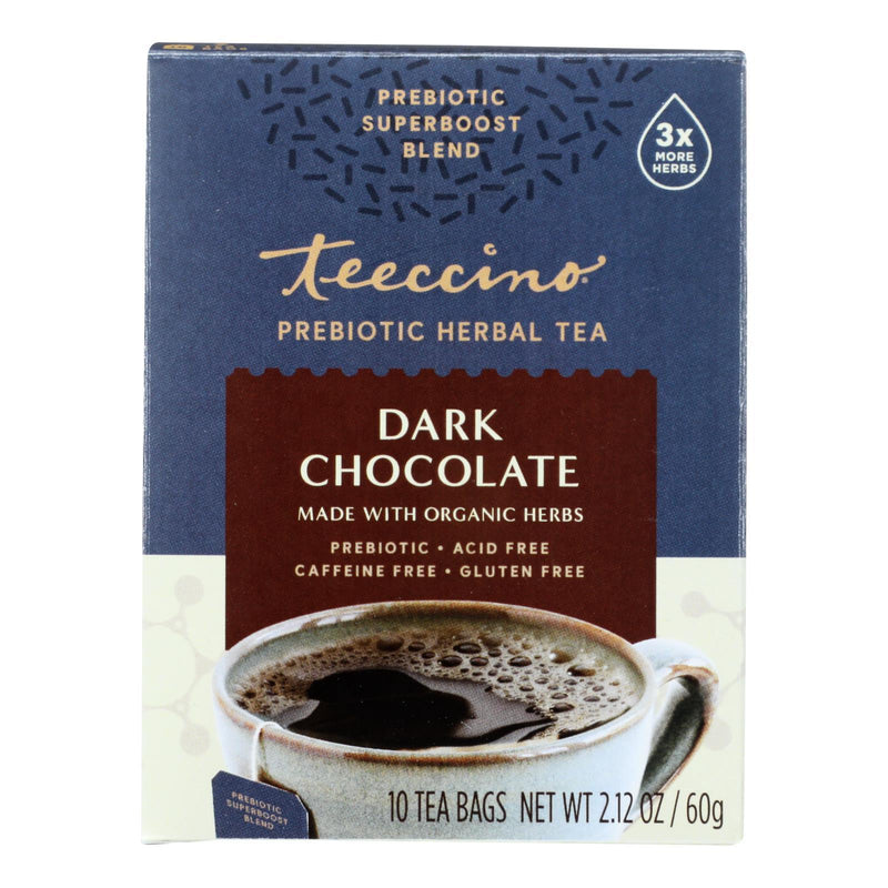 Teeccino - Tea Dark Chocolate Prebiotic - Case Of 6-10 Bag - Orca Market