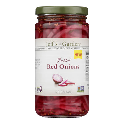 Jeff's Garden - Onions Pickled Red - Case Of 6-12 Fz - Orca Market