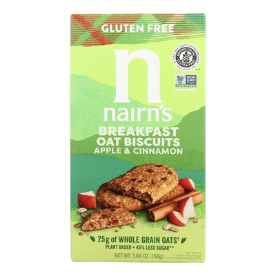 Nairn's - Biscuits Apple & Cinnamon - Case Of 6-5.64 Oz - Orca Market