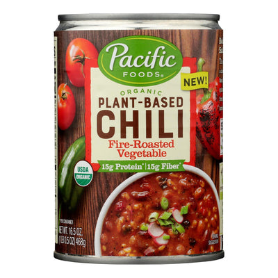 Pacific Foods - Chili Fire Roasted Vegetable - Case Of 12-16.5 Oz - Orca Market