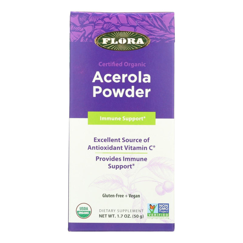 Flora - Acerola Powder - 1 Each-1.7 Oz - Orca Market