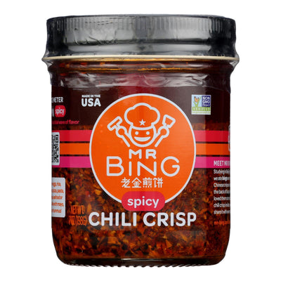 Mr. Bing - Seasn Chili Crisp Spicy - Case Of 6-7 Oz - Orca Market