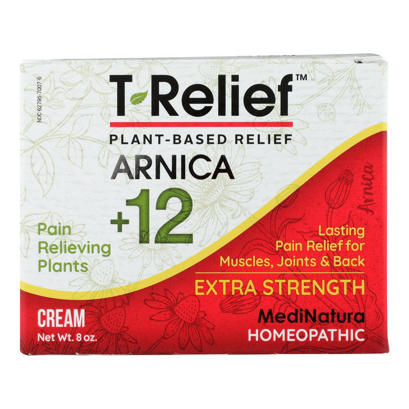 T-relief-medinatura - Pain Relief Cream Extra Strength - 1 Each-8 Oz - Orca Market