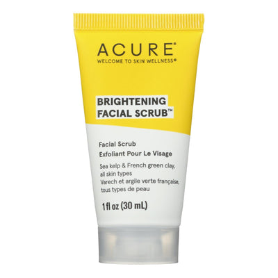 Acure - Facial Scrub Brightening - 1 Each-1 Fz - Orca Market