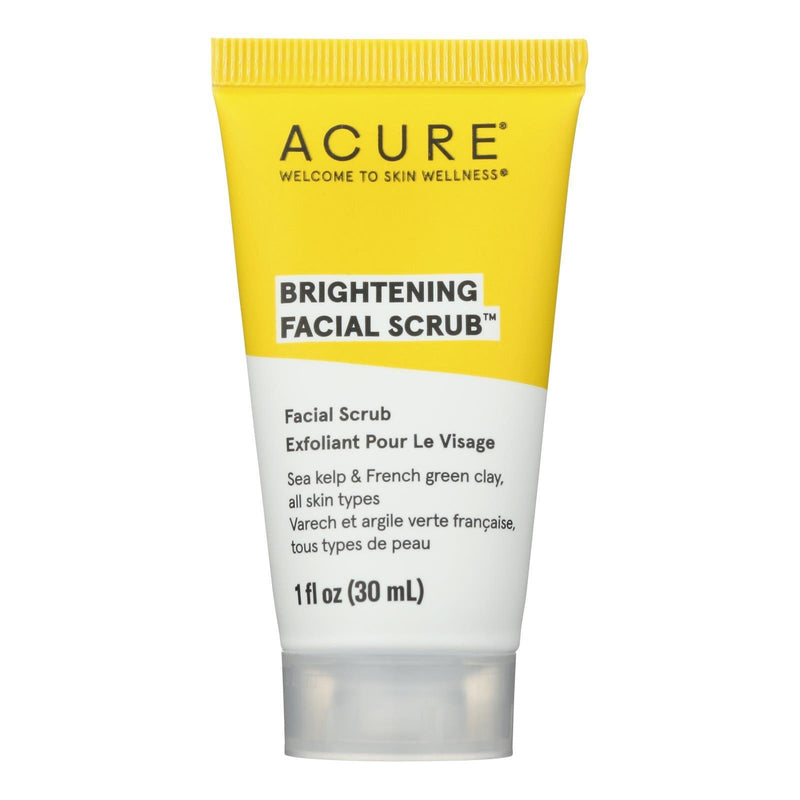 Acure - Facial Scrub Brightening - 1 Each-1 Fz - Orca Market