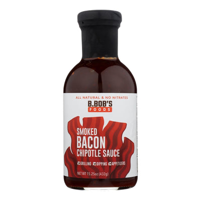 B.bob's - Sauce Smoked Bacon Chipotle - Case Of 6-15.25 Oz - Orca Market