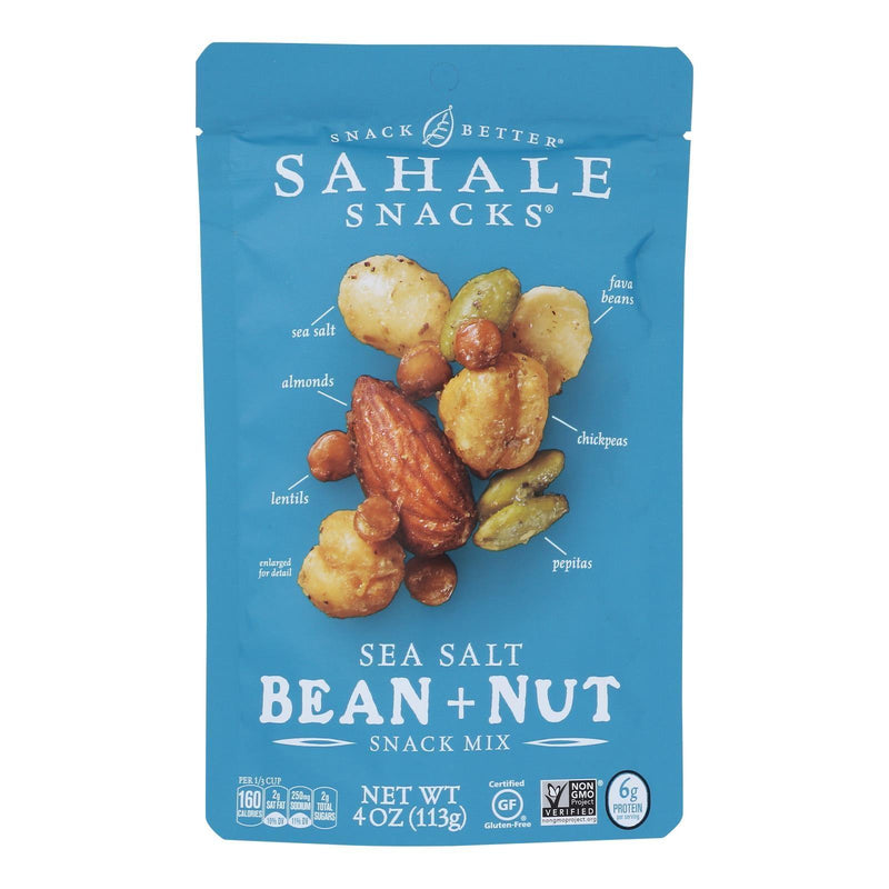 Sahale Snacks - Snack Mx Sea Salt Bean+nut - Case Of 6-4 Oz - Orca Market