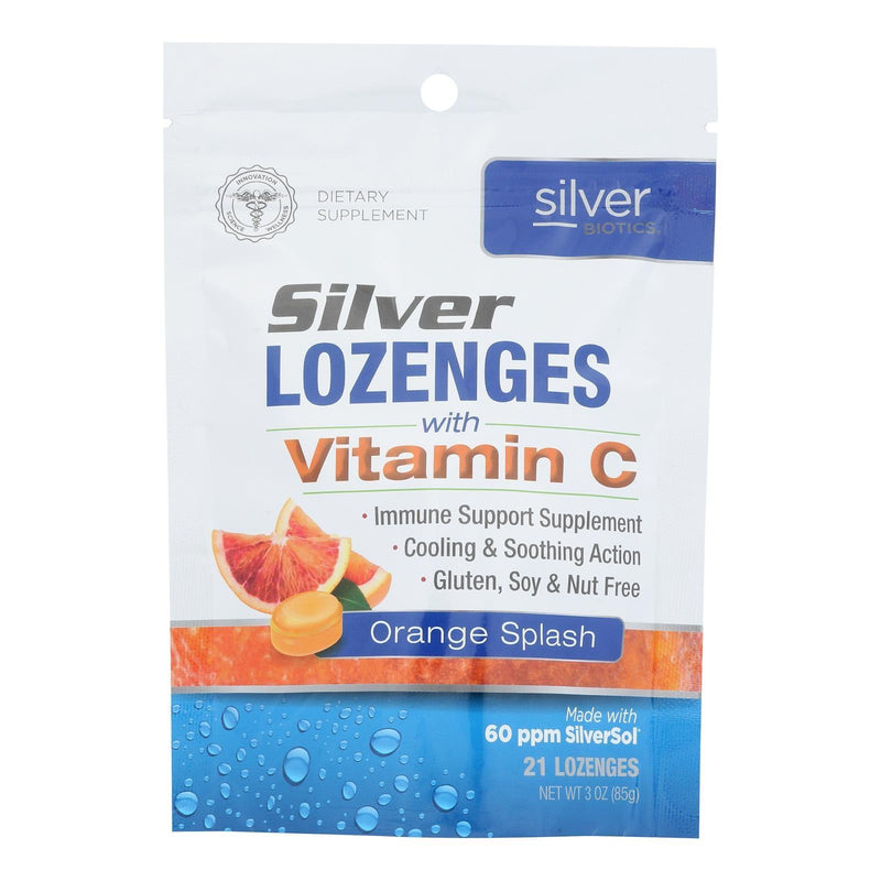 Silver Biotics - Lozenges Vitamin C - 1 Each-21 Ct - Orca Market