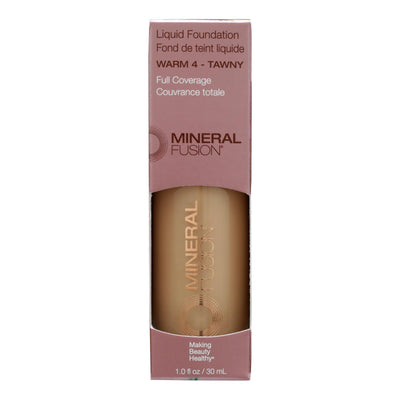 Mineral Fusion - Mkup Liquid Foundation Warm4 - 1 Each-1 Fz - Orca Market